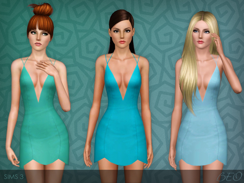 Little Dress for Sims 3 by BEO (1)